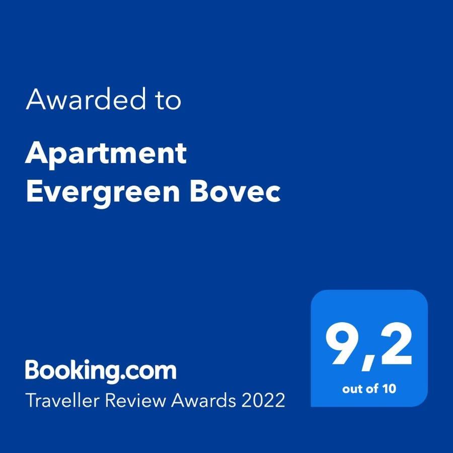 Apartment Evergreen Bovec Esterno foto